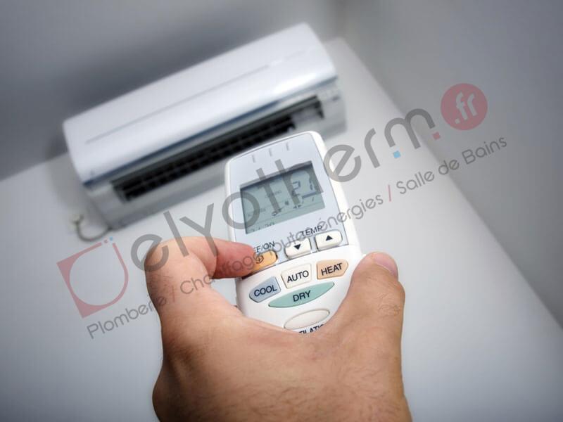 verification telecommande climatisation thermostat pac
